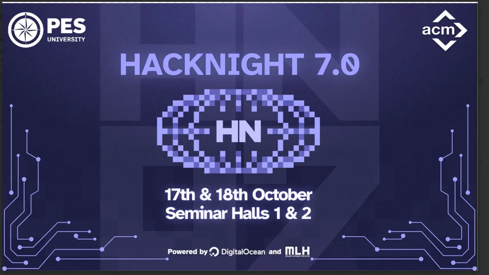 Became Finance Head for Hacknight 7.0